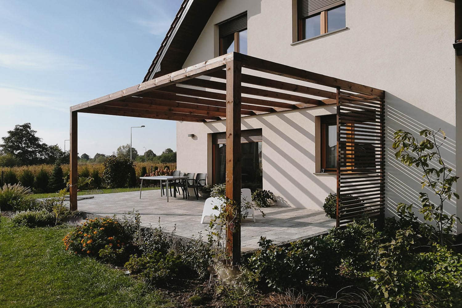 Pergola nowoczesna, pregola, Wrocław, Oleśnica